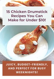 15 Easy Chicken Drumstick Recipes Under...