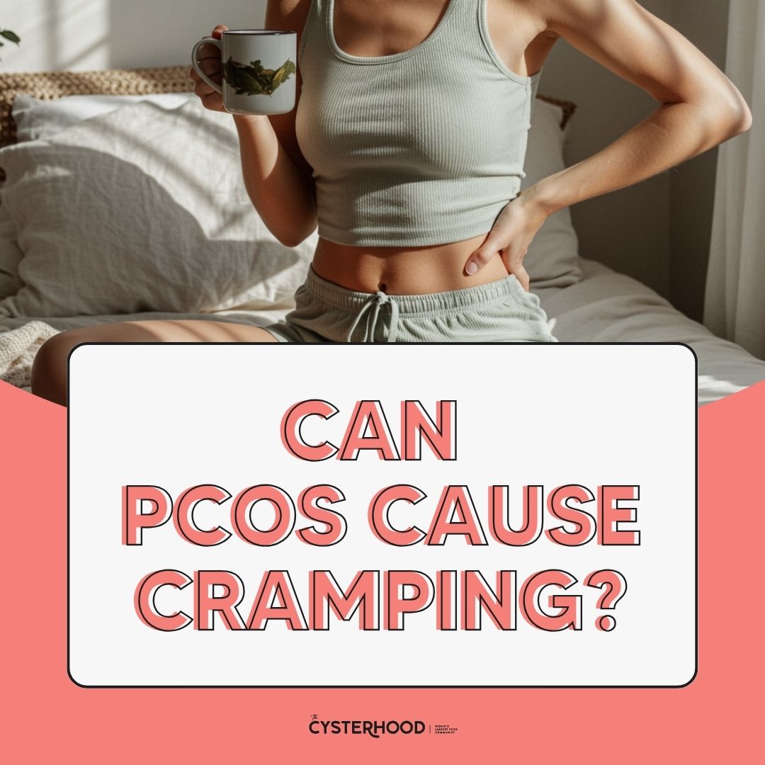 can pcos cause cramping?