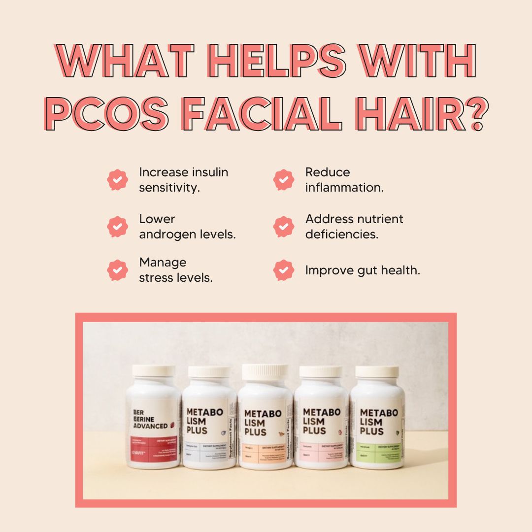 What Helps With PCOS Facial Hair