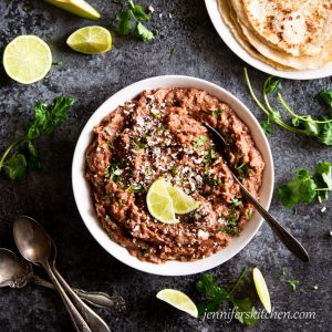 Oil-Free Refried Beans – JennifersKitchen