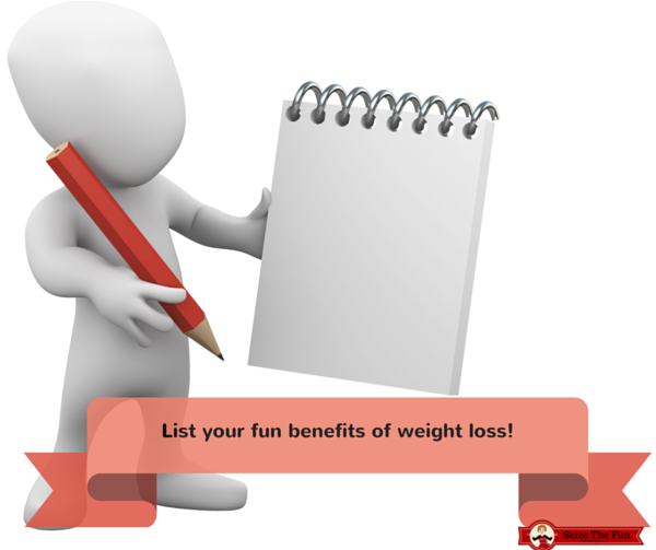 list your fun benefits of weight loss