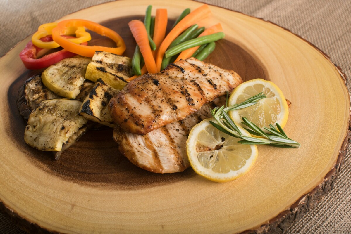 Grilled Chicken & Veggies